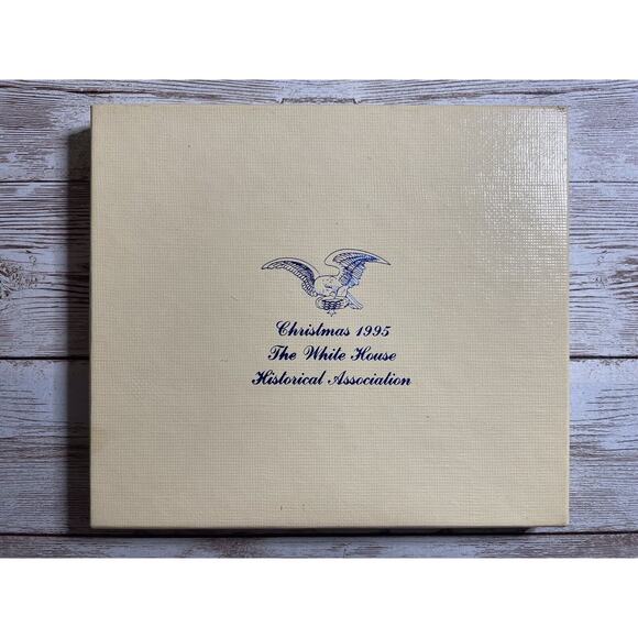 Christmas The White House Association Tree Ornament w/ Paperwork and Box 1995 - Picture 2 of 3